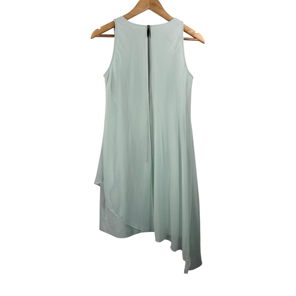 Ted Baker Asymmetric Locie Drape Tunic dress sz 6 Mint Romantic cape cocktail - Picture 3 of 9